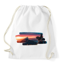 PRINTFASHION Witcher - Sportzsák, Tornazsák - Fehér tornazsák