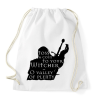 PRINTFASHION Witcher - Toss a coin... - Sportzsák, Tornazsák - Fehér