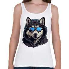 PRINTFASHION Wolf - Női atléta - Fehér
