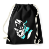 PRINTFASHION Wolf skin Fortnite - Sportzsák, Tornazsák - Fekete