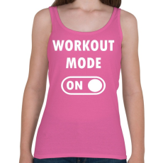 PRINTFASHION Workout mode: ON - Női atléta - Rózsaszín