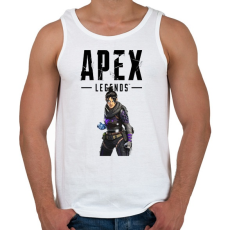PRINTFASHION Wraith Apex legends - Férfi atléta - Fehér