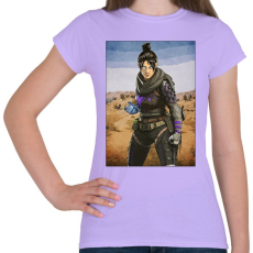 PRINTFASHION Wraith - Apex Legends - Női póló - Viola