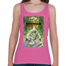 PRINTFASHION WW3 - Női atléta - Rózsaszín női trikó