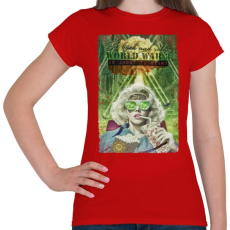 PRINTFASHION WW3 - Női póló - Piros