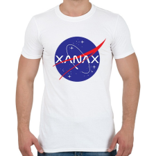 PRINTFASHION XanaX - Férfi póló - Fehér férfi póló