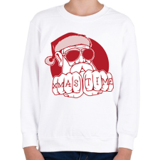 PRINTFASHION Xmas Time - Gyerek pulóver - Fehér gyerek pulóver, kardigán