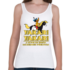PRINTFASHION Yakari Yakari - Női atléta - Fehér