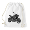 PRINTFASHION Yamaha mt2 - Sportzsák, Tornazsák - Fehér