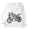 PRINTFASHION yamaha r62 - Sportzsák, Tornazsák - Fehér