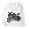 PRINTFASHION yamaha r6 - Sportzsák, Tornazsák - Fehér