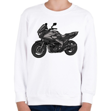 PRINTFASHION yamaha tdm - Gyerek pulóver - Fehér gyerek pulóver, kardigán