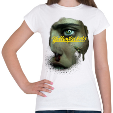PRINTFASHION yellowjackets sorozat - Női póló - Fehér