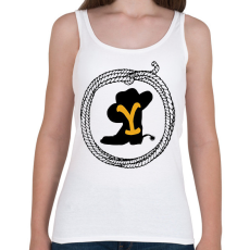 PRINTFASHION Yellowstone - Női atléta - Fehér