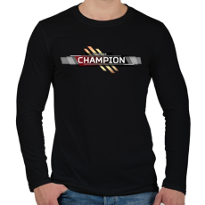 PRINTFASHION You are the Champion - Apex Legends - Férfi hosszú ujjú póló - Fekete