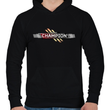 PRINTFASHION You are the Champion - Apex Legends - Férfi kapucnis pulóver - Fekete férfi pulóver, kardigán