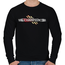 PRINTFASHION You are the Champion - Apex Legends - Férfi pulóver - Fekete férfi pulóver, kardigán