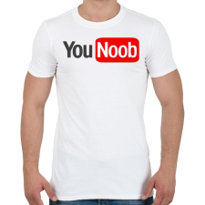 PRINTFASHION you noob - Férfi póló - Fehér férfi póló
