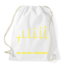 PRINTFASHION you wouldn't understand - Sportzsák, Tornazsák - Fehér tornazsák