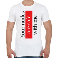 PRINTFASHION Your nudes - Telefontok - Férfi póló - Fehér