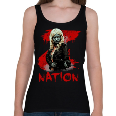 PRINTFASHION z nation-lucy - Női atléta - Fekete