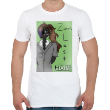PRINTFASHION Zane's Last Hope - Férfi póló - Fehér férfi póló