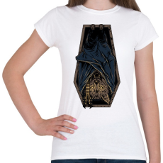 PRINTFASHION Zenész denevér - Női póló - Fehér