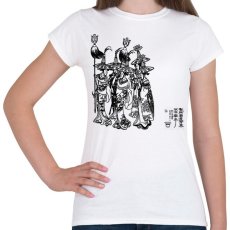 PRINTFASHION zenészek - Női póló - Fehér