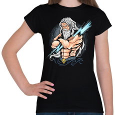 PRINTFASHION Zeusz nyila - Női póló - Fekete