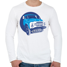 PRINTFASHION zil fun - Férfi hosszú ujjú póló - Fehér férfi póló