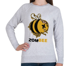 PRINTFASHION ZomBEE - Női pulóver - Sport szürke női pulóver, kardigán