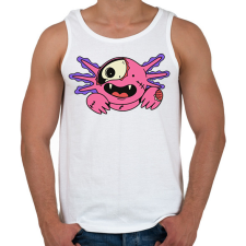 PRINTFASHION Zombi Axolotl - Férfi atléta - Fehér atléta, trikó