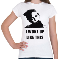 PRINTFASHION ZOMBI ÉBREDÉS - Női póló - Fehér