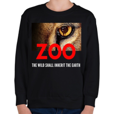 PRINTFASHION ZOO - Gyerek pulóver - Fekete