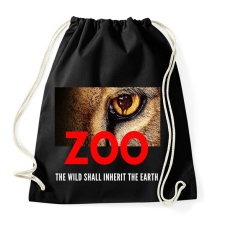 PRINTFASHION ZOO - Sportzsák, Tornazsák - Fekete tornazsák
