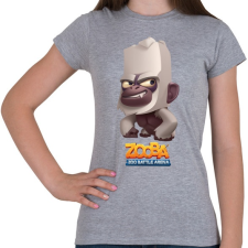 PRINTFASHION Zooba - Bruce - Női póló - Sport szürke női póló