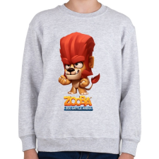 PRINTFASHION Zooba - Duke - Gyerek pulóver - Sport szürke gyerek pulóver, kardigán