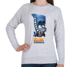 PRINTFASHION Zooba - Finn - Női pulóver - Sport szürke