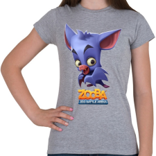 PRINTFASHION Zooba - Henry  - Női póló - Sport szürke női póló