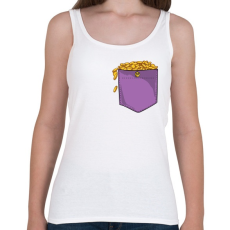 PRINTFASHION ZSEB-Aranyérmék - Női atléta - Fehér