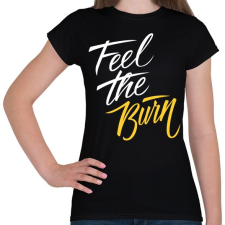 PRINTFASHION Zsírégetés - Női póló - Fekete női póló