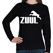 PRINTFASHION Zuul - Női pulóver - Fekete női pulóver, kardigán
