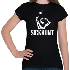 PRINTFASHION Zyzz - Sickkunt - Női póló - Fekete női póló