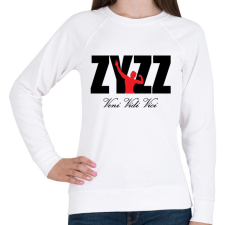 PRINTFASHION Zyzz - Veni Vidi Vici 2 - Fekete - Női pulóver - Fehér női pulóver, kardigán