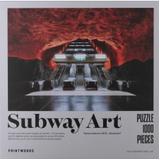 Printworks Puzzle 1000 Subway Art Fire puzzle, kirakós