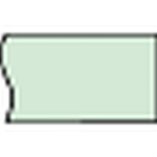  Prisma SeT Vízszintes lapos sín, 60x10mm LVS04546 Schneider villanyszerelés