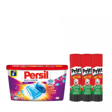 Pritt Ragasztóstift AKCIÓS CSOMAG + Persil Duo-Caps mosókapszula 36x22gr (3x12 db ) stift PRITT ragasztó