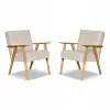  Prl Fotel, Retro Vintage Szett, Soler Family Furniture, Bézs Velúr, Hunter