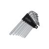 PRO 8 részes Torx kulcs készlet (T10, T15, T20, T25, T30, T40, T45, T50)