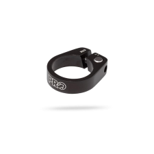 PRO Alloy nyeregcső bilincs csavaros, 28,6 mm, alumínium, fekete nyeregcső